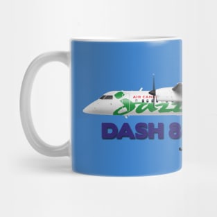 DeHavilland Canada Dash 8-300/Q300 - Jazz Air "Green" Mug